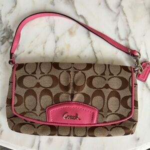 Vintage Y2K Coach Mini Shoulder Bag/wristlet